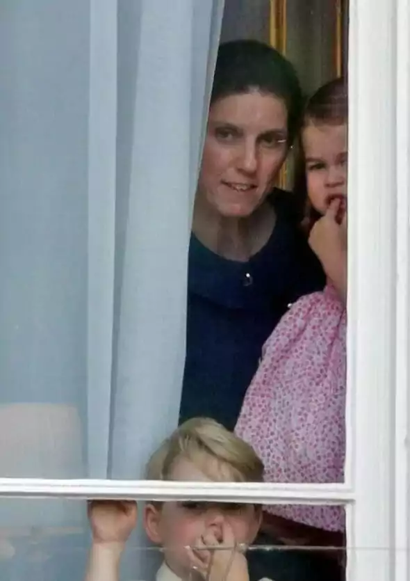 Babá dos filhos da princesa Kate Middleton com os filhos