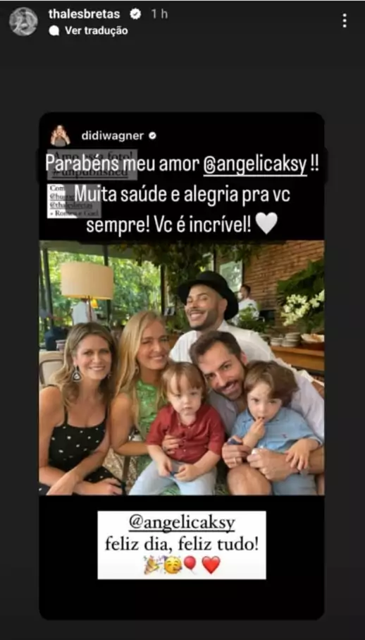Viúvo de Paulo Gustavo mostra seus bebês e manda recado para Angélica