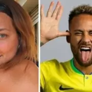 Carol Dantas mostra o novo visual do filho com Neymar Jr. pra torcer pelo Brasil