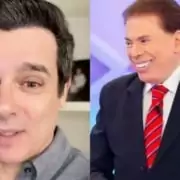 Celso Portiolli encantou ao mostrar Silvio Santos junto com os netos