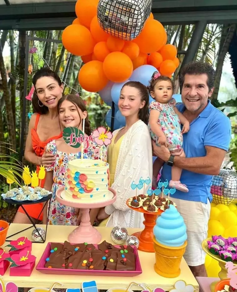 O cantor Daniel e sua esposa comemoraram os 11 anos da filha com uma linda festa 