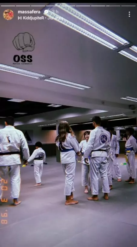 Filha de Cauã Reymond com Grazi Massafera surge em aula de jiu jitsu e surpreende 