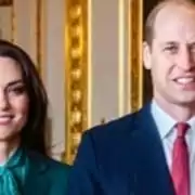 Kate Middleton apareceu com os filhos na cozinha do palácio