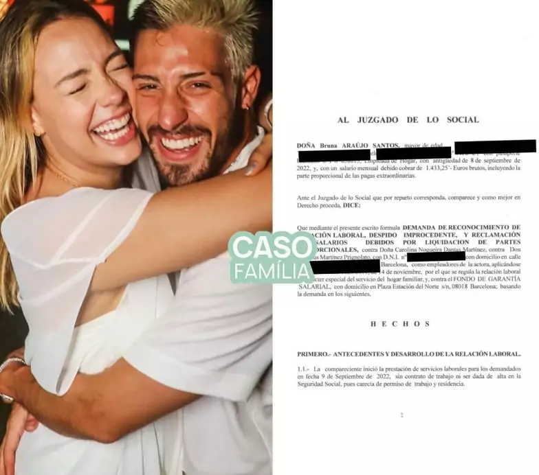 Processo da ex-babá contra Carol Dantas e o marido