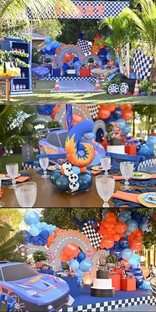 Gusttavo Lima mostra os detalhes da decoração da festa do filho