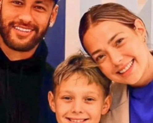 Carol Dantas e Neymar celebraram o aniversário de seu filho