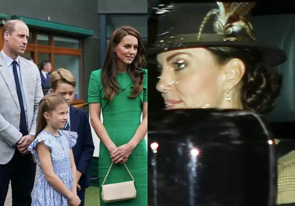 Kate Middleton posou com filhos e mostrou novo visual