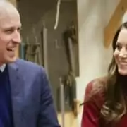 Kate Middleton e príncipe William surgiram com seus filhos