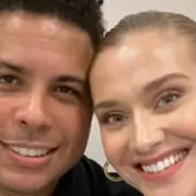 Ronaldo Nazário mostra os filhos em seu casamento com Celina Locks