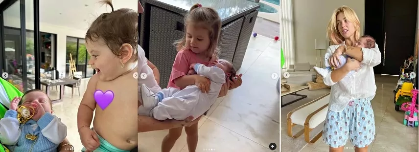 Virgínia Fonseca exibe suas filhas com Zé Felipe segurando o sobrinho nos braços e impressiona 