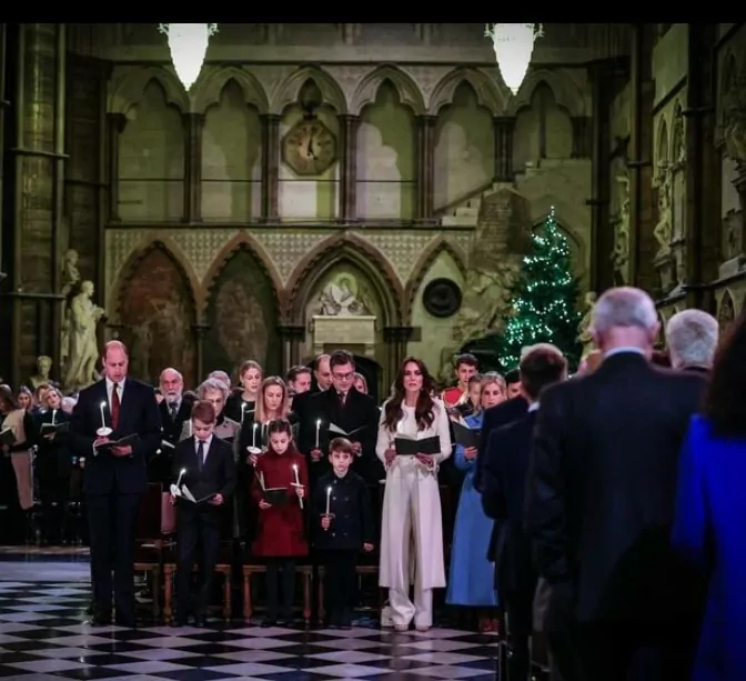 Príncipe William e Kate Middleton celebrando Natal adiantado em família