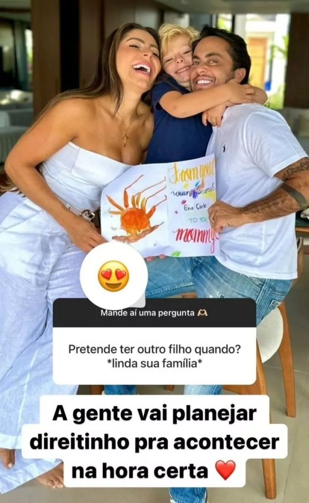 Thammy Miranda e Andressa Ferreira respondem sobre ter mais filhos