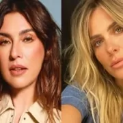 Fernanda Paes Leme mostra sua bebê sedivertindo com a Carolina Dieckmann