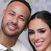 Neymar Jr apareceu na casa de Bruna Biancardi