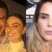 Isis Valverde surgiu com os filhos de Wanessa Camargo e ela falou