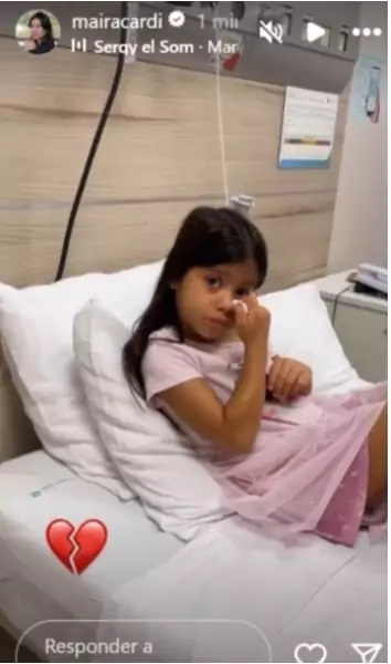 Filha de Maíra Cardi é internada em hospital e surpreende