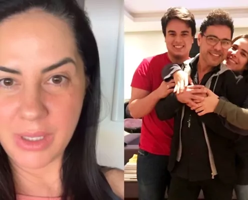 Graciele Lacerda falou de decisão de Zezé Di Camargo sobre os três filhos