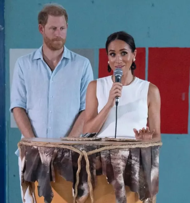 Príncipe Harry na viagem com a duquesa Meghan Markle