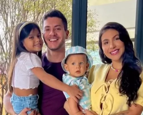 Arthur Aguiar faz festa dos sonhos para sua filha