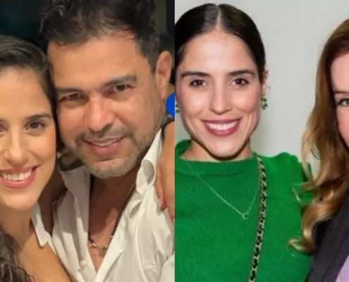 Camilla Camargo posou com seus filhos em seu aniversário