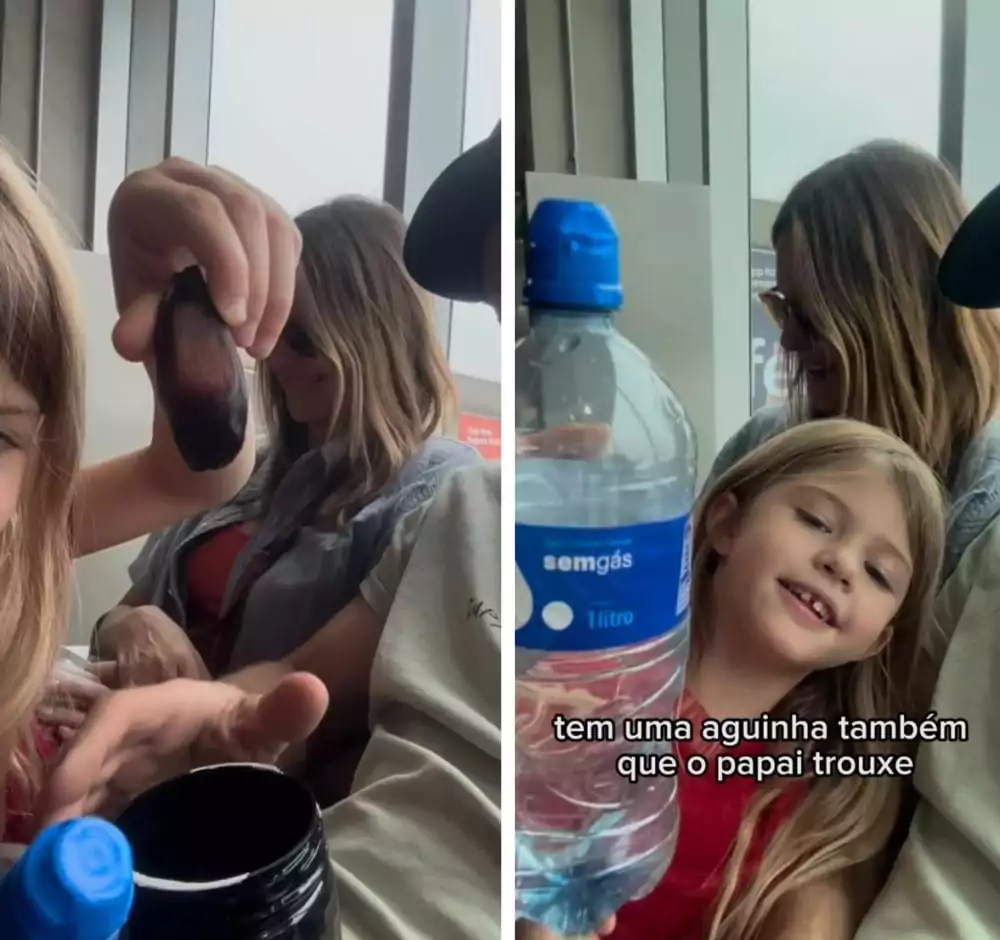 Fernanda Lima mostra os lanchinhos que fez para levar no voo