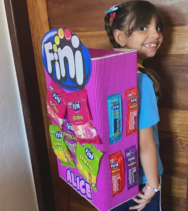 O doce da sua filha pode se tornar uma mochila bem legal