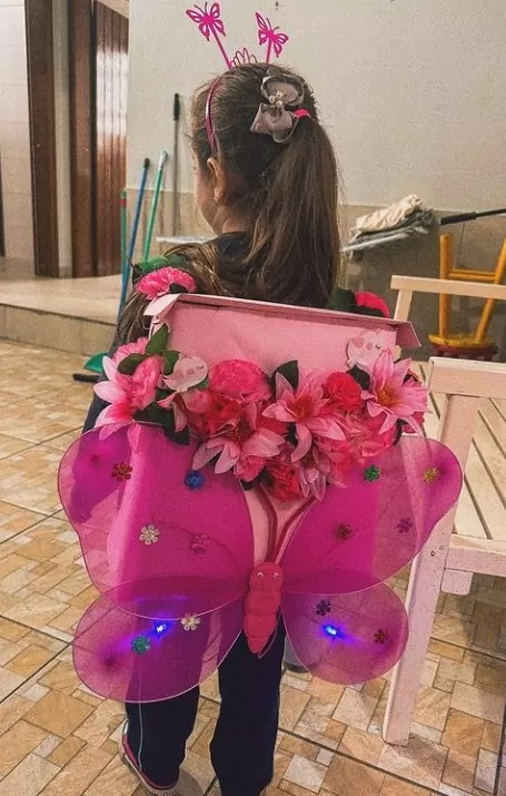 Mochila maluca de borboletas é uma ideia incrível