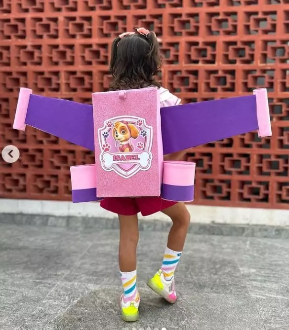 A personagem de sua filha pode estar na mochila maluca