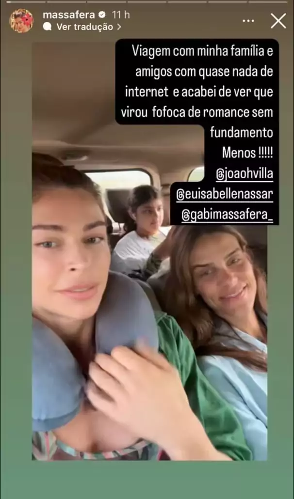 Grazi Massafera mostra sua filha com Cauã Reymond e rebate rumores