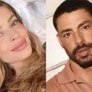 Grazi Massafera surgiu com sua filha com Cauã Reymond