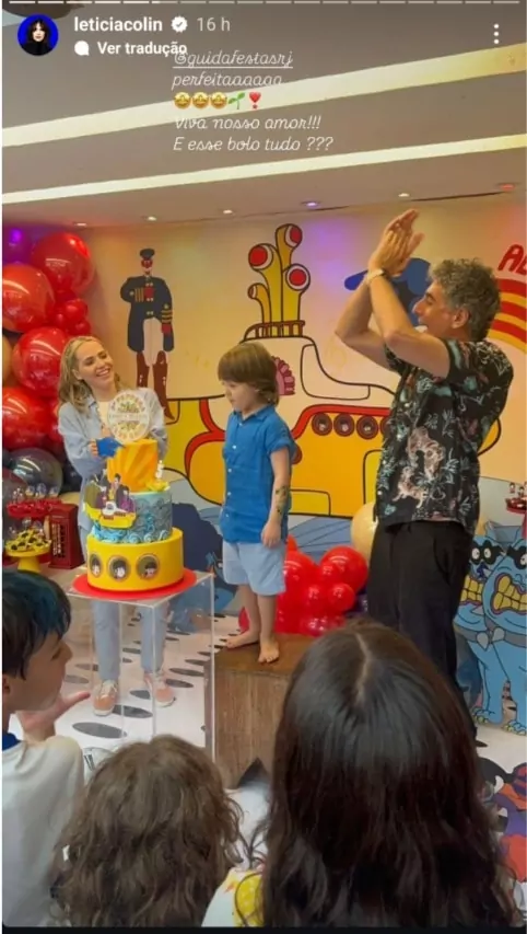 Letícia Colin e Michel Melamed celebram o aniversário de 5 anos do filho com festa dos sonhos 