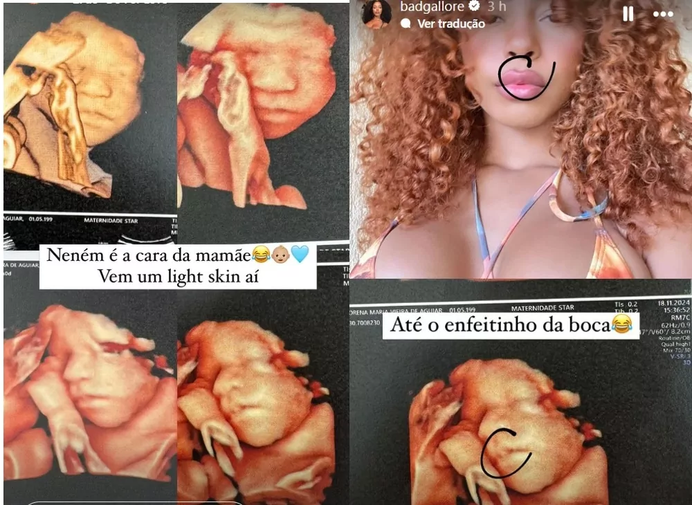 Lorena Maria mostra seu bebê com MC Daniel 