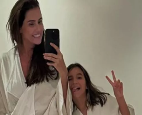 Deborah Secco encanta ao celebrar o aniversário de 9 anos de sua filha e se declarou para ela