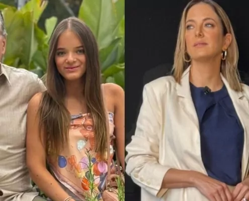 Roberto Justus mostrou viagem com sua filha e Ticiane Pinheiro falou