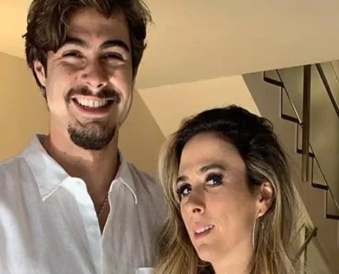 Tatá Werneck exibe novo membro de sua família Rafael Vitti e surpreende